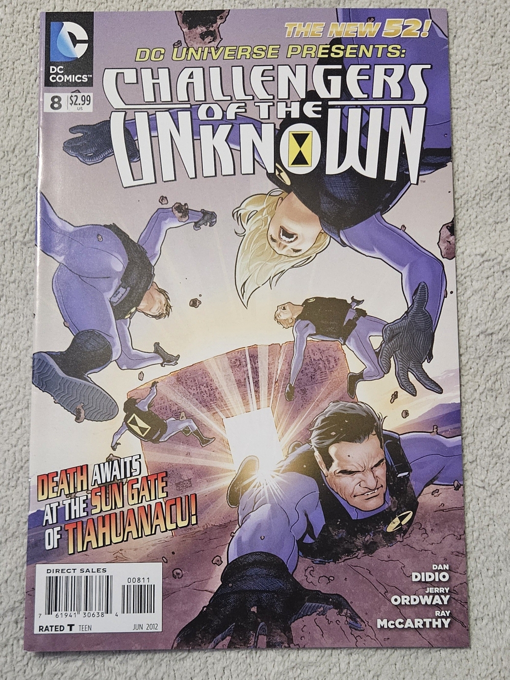 The New 52 DC Universe Presents: Challengers of the Unknown #8 - June 2012 NM
